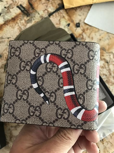 2019 gucci snake wallet